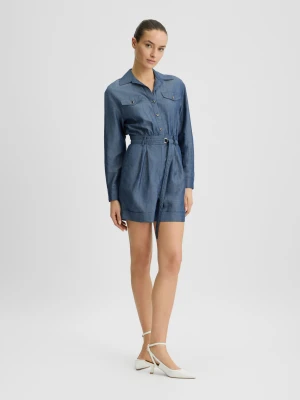 Liu Jo Linen Chambray Playsuit LIUJO