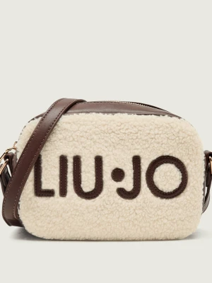 Liu Jo Listonoszka Ferielle | shearling kremowy