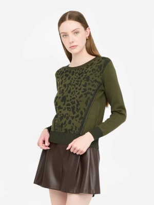 Liu Jo Liu Jo Better Animal-print Sweater LIUJO