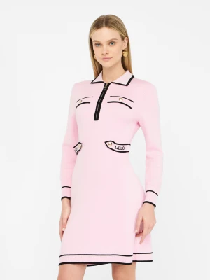 Liu Jo Silk-blend Knit Dress LIUJO