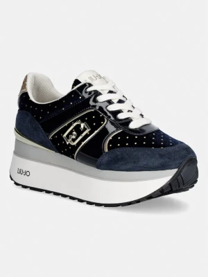 Liu Jo MAXI WONDER PLUS 02 sneakersy damskie niebieski