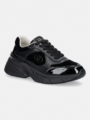 Liu Jo LJ01 01 sneakersy damskie skórzane czarny