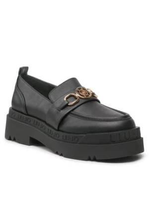 Liu Jo Loafersy Love 35 SF2259 EX004 Czarny