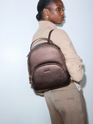 Liu Jo Logo Backpack Dark Brown