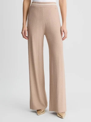 Liu Jo Long Beige Trousers LIUJO