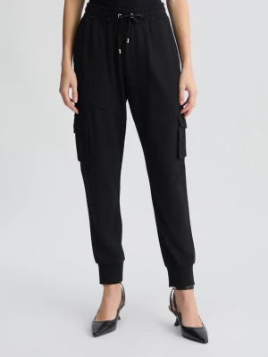 Liu Jo Long Black Trousers LIUJO