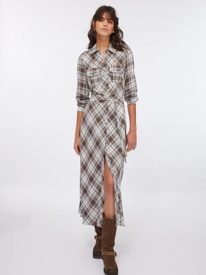 Liu Jo Long Chequered Dress LIUJO