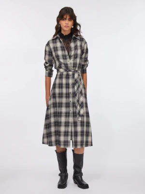 Liu Jo Long Chequered Dress LIUJO
