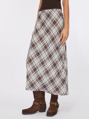 Liu Jo Long Chequered Skirt LIUJO
