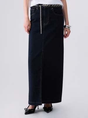 Liu Jo Long Denim Skirt Normal Wash
