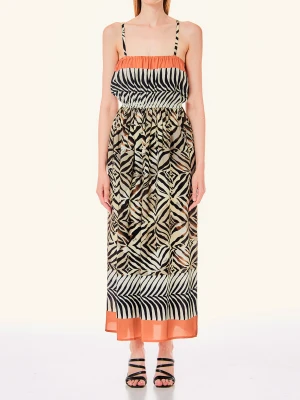 Liu Jo Long Dress With Print LIUJO