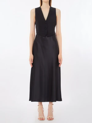 Liu Jo Long Dress With Waistcoat LIUJO