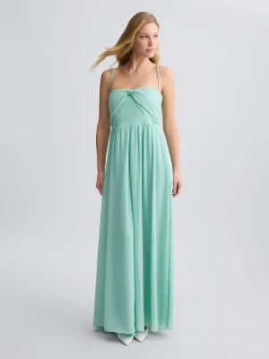 Liu Jo Long Elegant Aqua Green Dress LIUJO