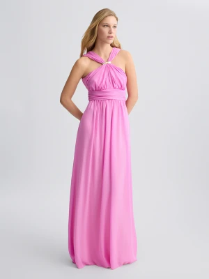 Liu Jo Long Elegant Pink Dress LIUJO