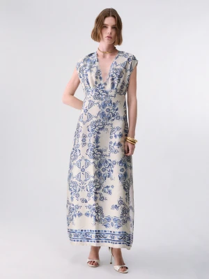 Liu Jo Long Foulard-print Dress