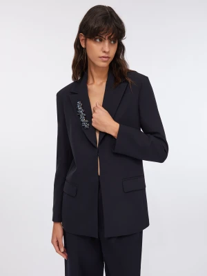 Liu Jo Long Jacket With Bejewelled Embroidery LIUJO