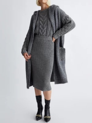 Liu Jo Long Knit Coat LIUJO