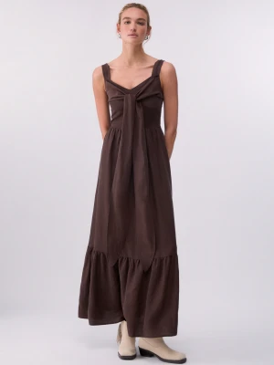 Liu Jo Long Linen-blend Dress LIUJO