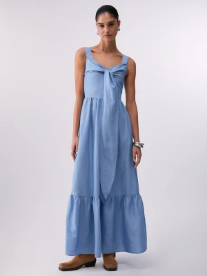 Liu Jo Long Linen-blend Dress LIUJO