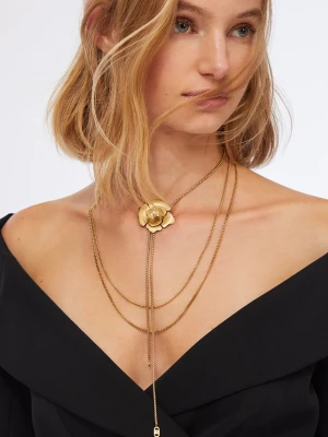 Liu Jo Long Necklace With Flower
