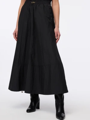 Liu Jo Long Satin And Nylon Skirt LIUJO