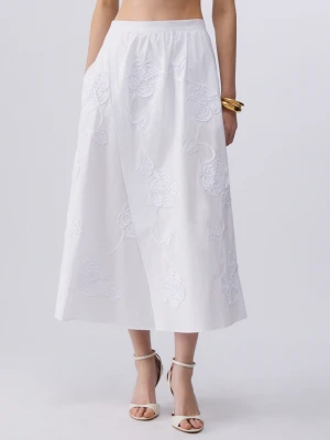 Liu Jo Long Skirt With Embroidery LIUJO
