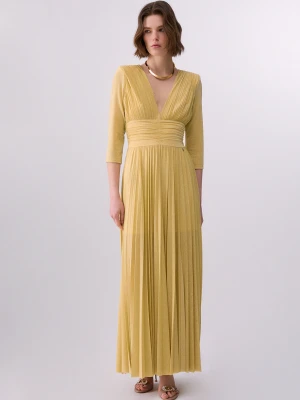 Liu Jo Long Dress Elegant In Lurex