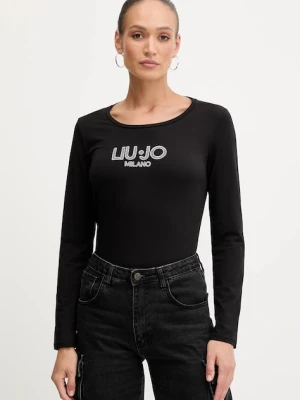 Liu Jo longsleeve kolor czarny TF5169.JS003