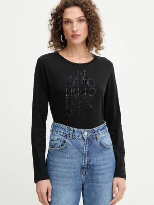 Liu Jo longsleeve kolor czarny TF5300.JS003