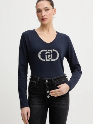 Liu Jo longsleeve kolor niebieski TA6053 JS003