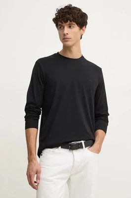 Liu Jo longsleeve męski kolor czarny gładki QXX013 J4818