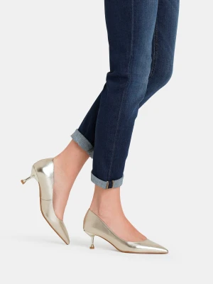Liu Jo Low-heeled Metallic Court Shoes LIUJO