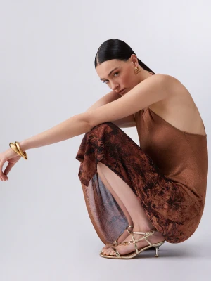 Liu Jo Low-heeled Sandals With Bejewelled Logo LIUJO