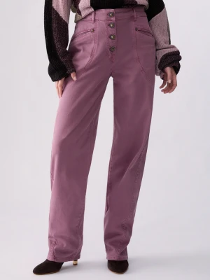Liu Jo Low-rise Baggy Pants różowy