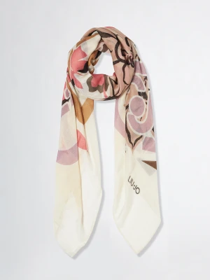 Liu Jo Lurex® Foulard With Floral Print LIUJO