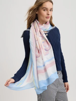 Liu Jo Lurex® Foulard With Logo LIUJO