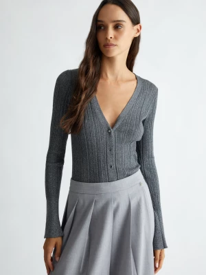 Liu Jo Lurex® Knit Cardigan LIUJO