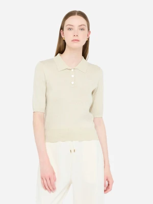 Liu Jo Lurex® Knit Polo-shirt LIUJO