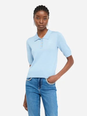 Zdjęcie produktu Liu Jo Lurex® Knit Polo-shirt LIUJO