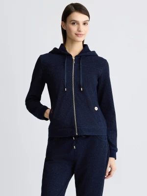 Liu Jo Lurex® Sweatshirt With Zip LIUJO