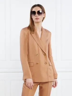 Liu Jo Marynarka | Slim Fit | z dodatkiem lnu