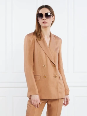 Liu Jo Marynarka | Slim Fit | z dodatkiem lnu
