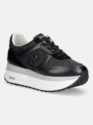 Liu Jo MAXI WONDER PLUS 02 sneakersy damskie czarny