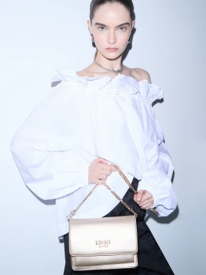Liu Jo Medium Crossbody Bag Light Beige