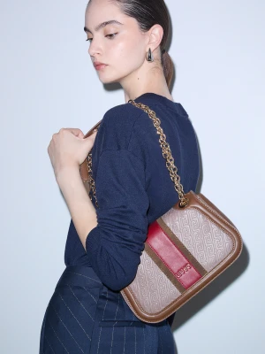 Liu Jo Medium Crossbody Bag Mocha