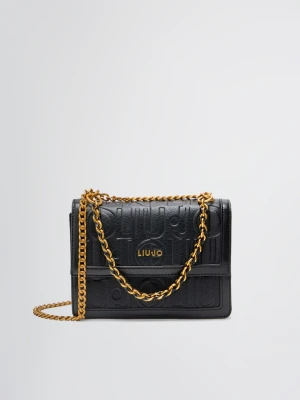 Liu Jo Medium Crossbody Bag With Logo czarny