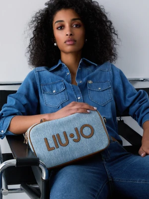 Liu Jo Medium Denim Bowling Bag