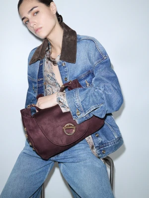 Liu Jo Medium Handbag Aubergine