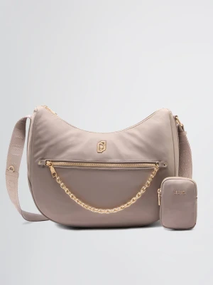 Liu Jo Medium Hobo Bag Dove Grey