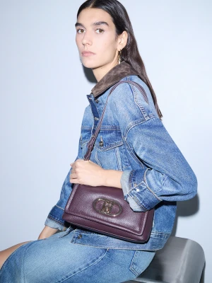Liu Jo Medium Lapuffy Bag Aubergine